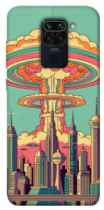 Чехол Сolorful explosion для Xiaomi Redmi Note 9