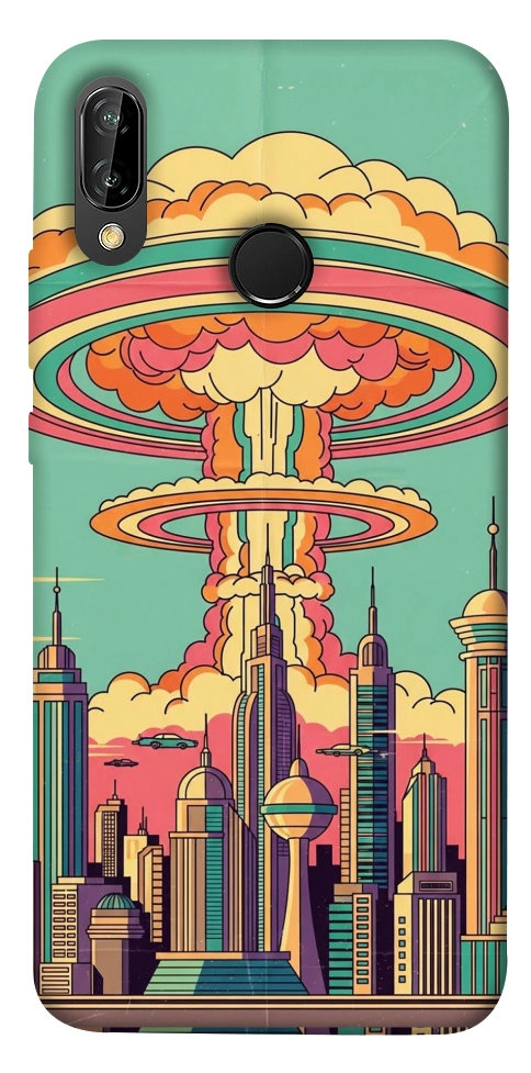 Чехол Сolorful explosion для Huawei P20 Lite