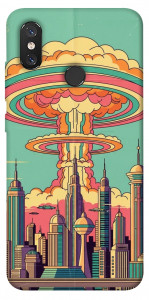 Чехол Сolorful explosion для Xiaomi Mi 8
