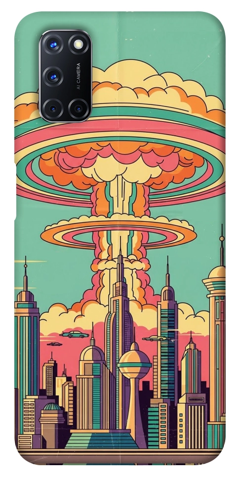 Чехол Сolorful explosion для Oppo A92