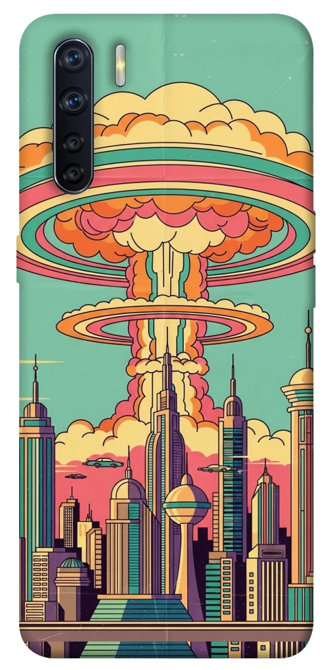 Чохол Сolorful explosion для Oppo A91