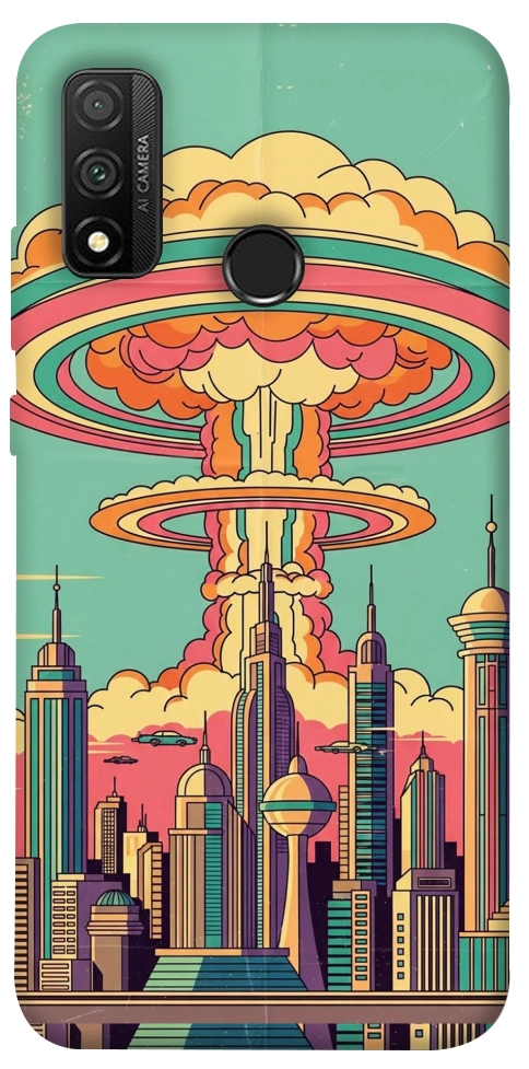 Чехол Сolorful explosion для Huawei P Smart (2020)