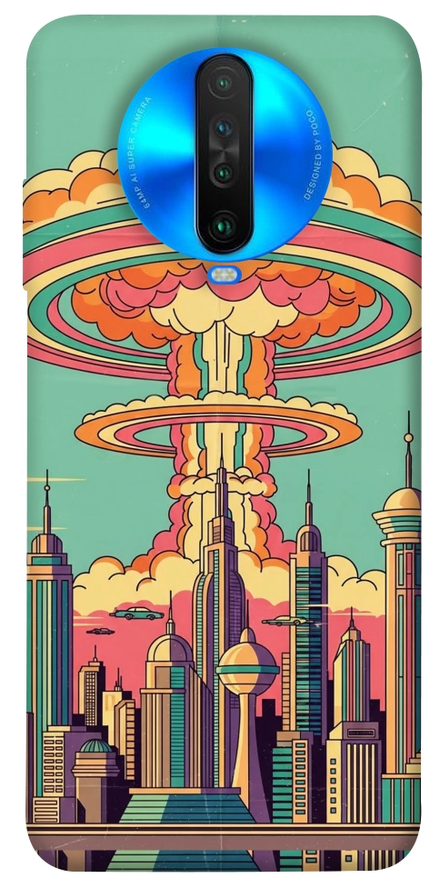 Чохол Сolorful explosion для Xiaomi Poco X2