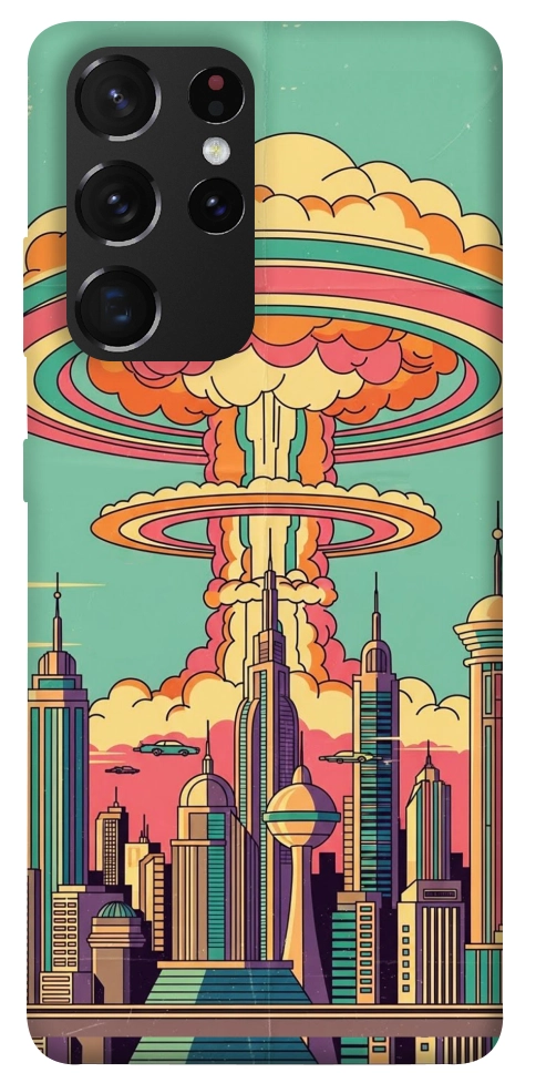 Чехол Сolorful explosion для Galaxy S21 Ultra