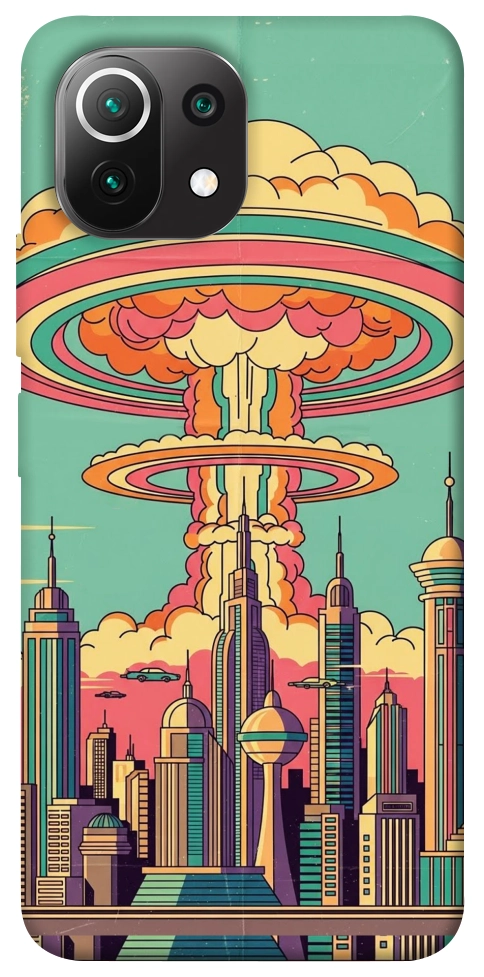 Чехол Сolorful explosion для Xiaomi Mi 11 Lite