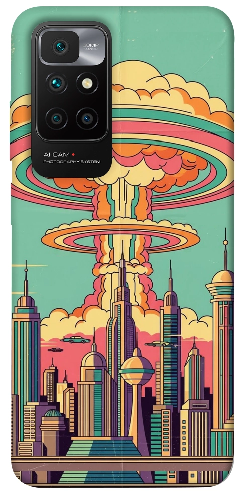 Чехол Сolorful explosion для Xiaomi Redmi 10