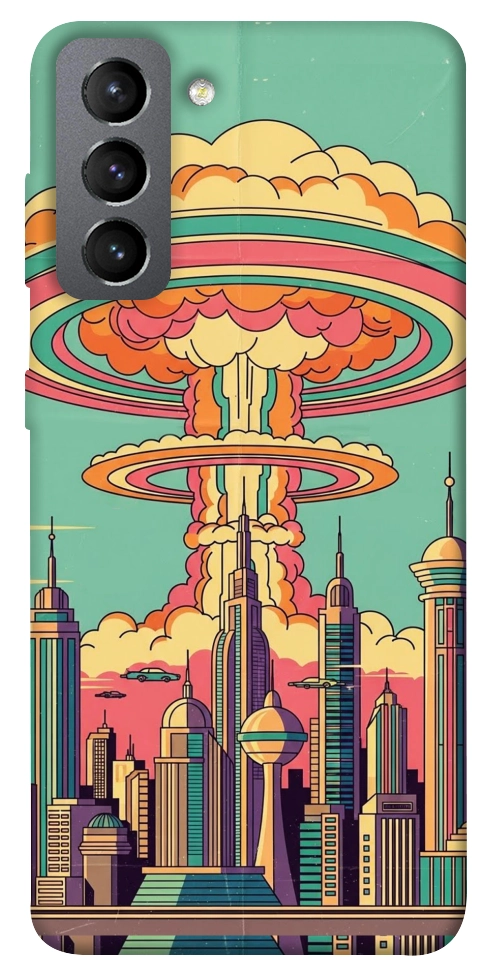 Чехол Сolorful explosion для Galaxy S21 FE