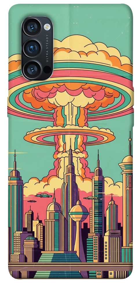 Чехол Сolorful explosion для Oppo Reno 4 Pro 5G