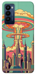 Чохол Сolorful explosion для Tecno Camon 18 P