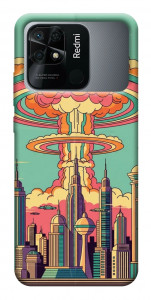 Чехол Сolorful explosion для Xiaomi Redmi 10C
