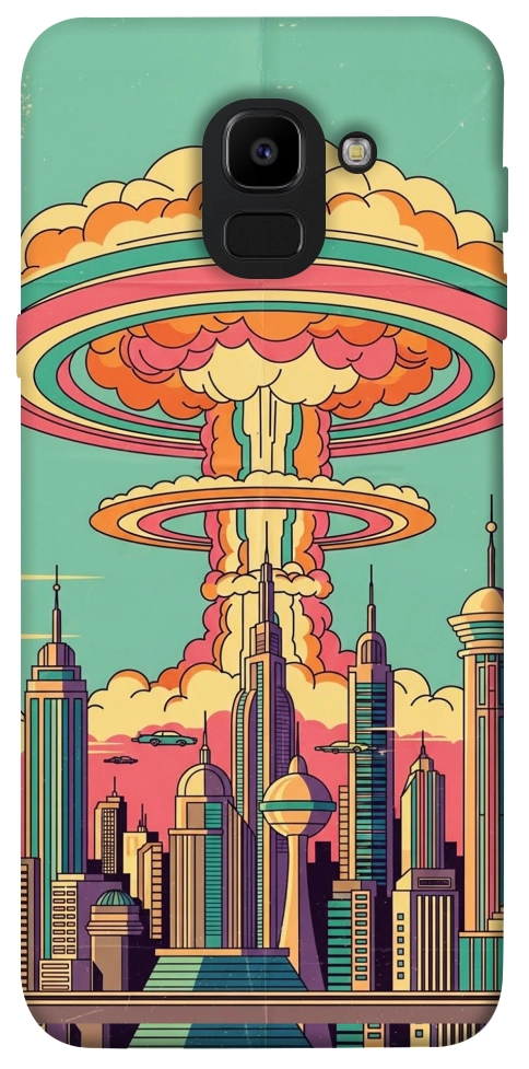 Чохол Сolorful explosion для Galaxy J6 (2018)