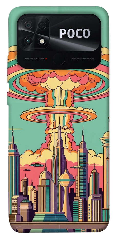 Чохол Сolorful explosion для Xiaomi Poco C40