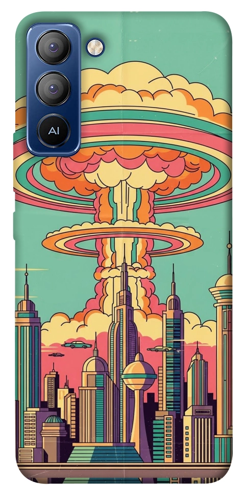 Чехол Сolorful explosion для TECNO Pop 5 LTE