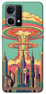 Чохол Сolorful explosion для Oppo Reno 7 4G