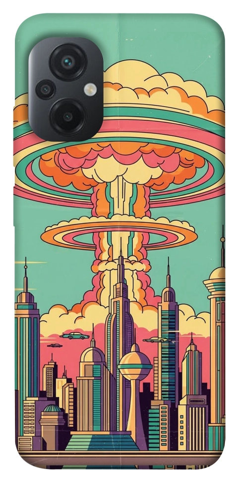 Чехол Сolorful explosion для Xiaomi Poco M5