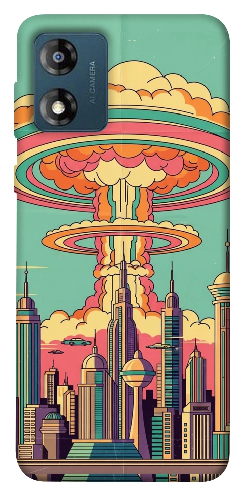 Чехол Сolorful explosion для Motorola Moto E13