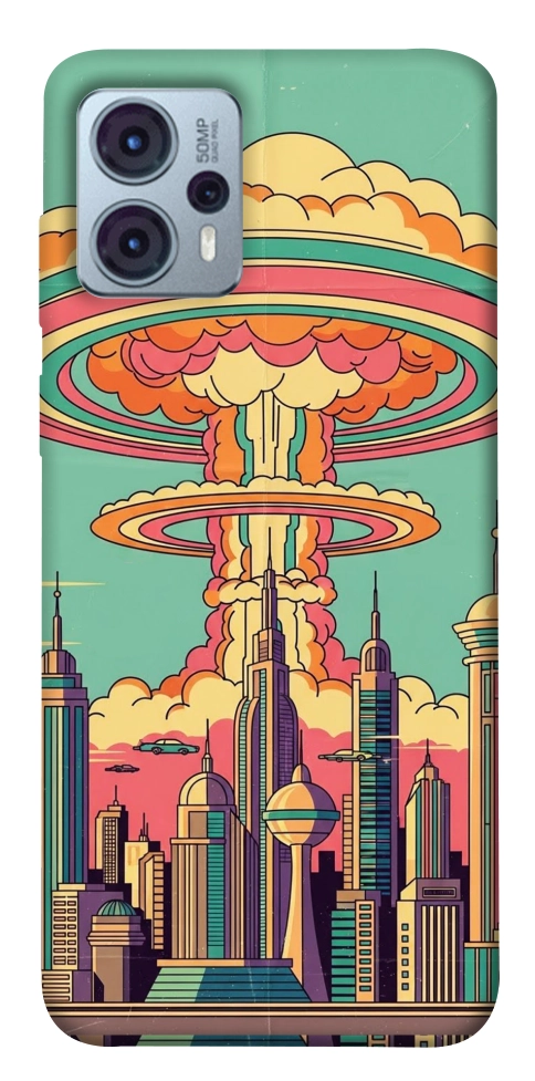 Чехол Сolorful explosion для Motorola Moto G23
