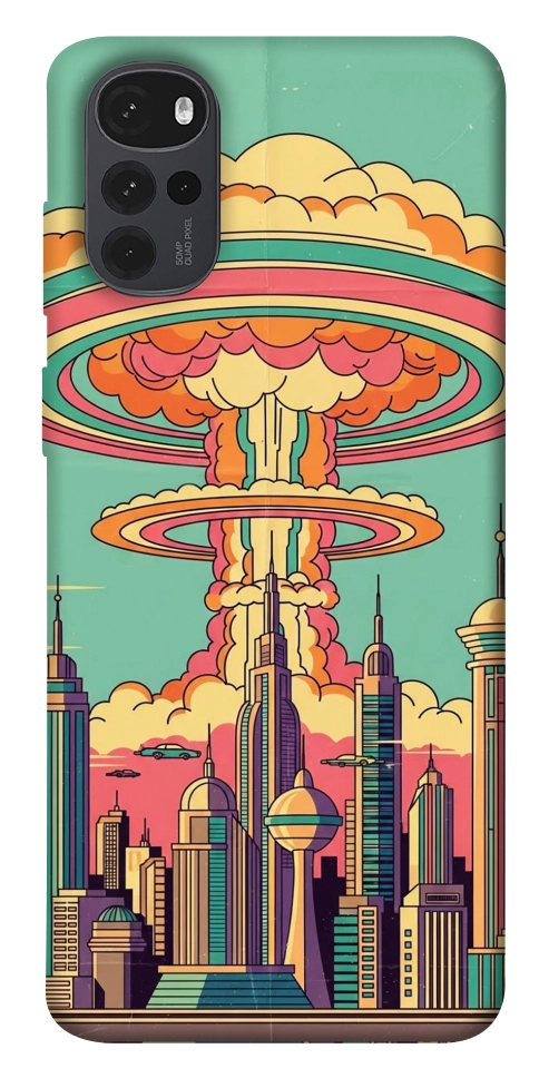 Чехол Сolorful explosion для Motorola Moto G22