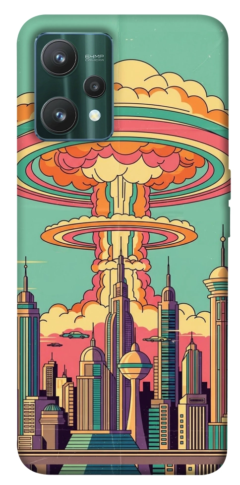 Чехол Сolorful explosion для Realme 9 Pro