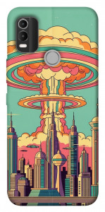 Чехол Сolorful explosion для Nokia C21 Plus