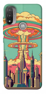 Чохол Сolorful explosion для Motorola Moto E20