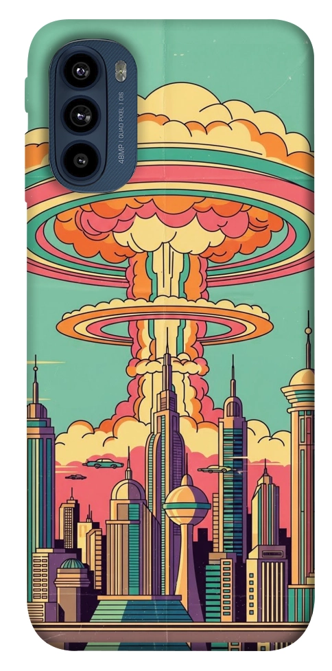 Чехол Сolorful explosion для Motorola Moto G41