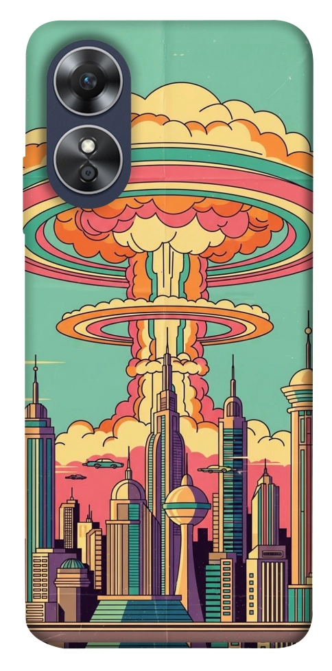 Чохол Сolorful explosion для Oppo A17