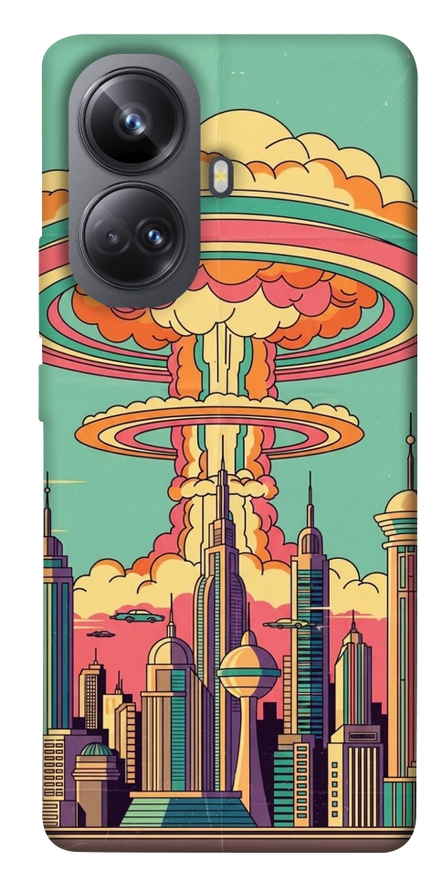Чехол Сolorful explosion для Realme 10 Pro+