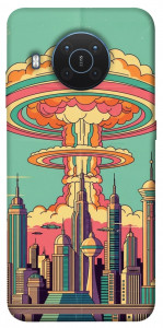 Чехол Сolorful explosion для Nokia X20
