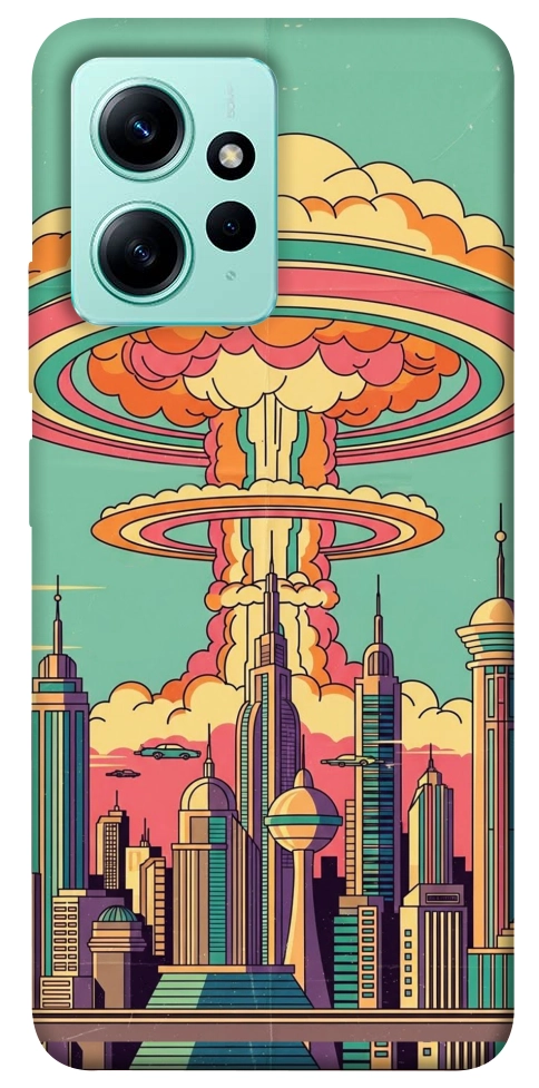 Чехол Сolorful explosion для Xiaomi Redmi Note 12 4G