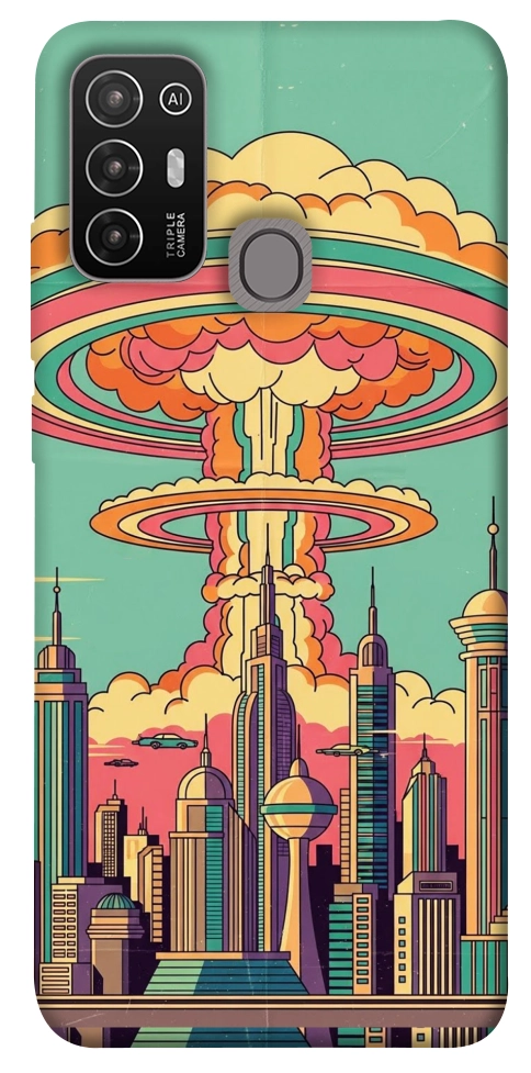 Чехол Сolorful explosion для ZTE Blade A52