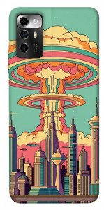 Чехол Сolorful explosion для ZTE Blade A72