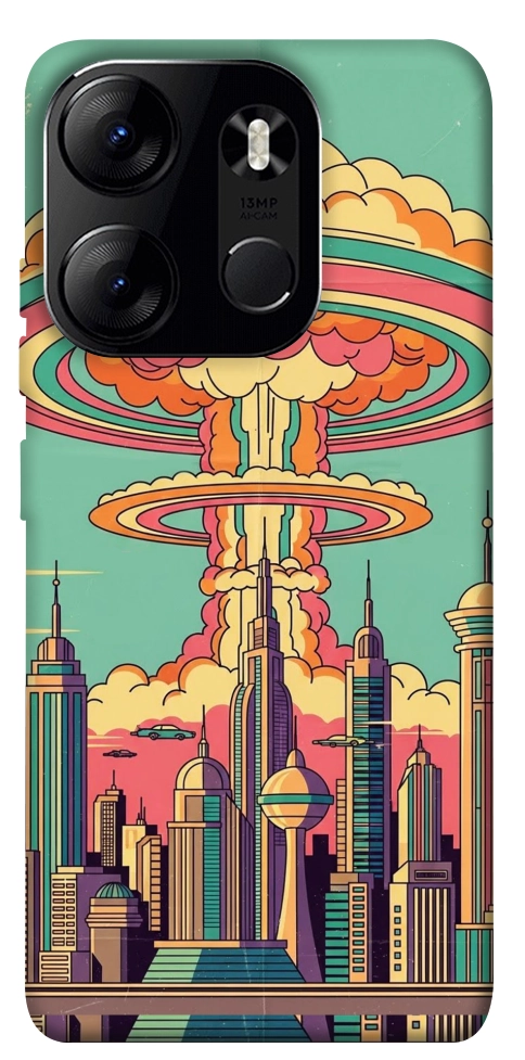 Чехол Сolorful explosion для Tecno Spark Go 2023