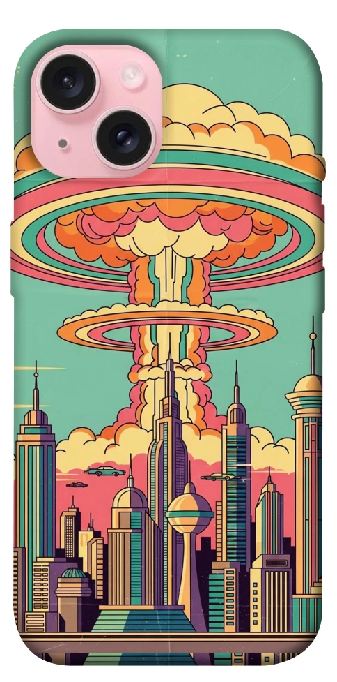 Чехол Сolorful explosion для iPhone 15
