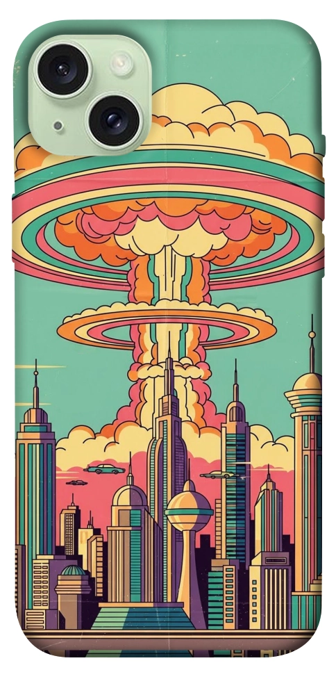 Чехол Сolorful explosion для iPhone 15 Plus