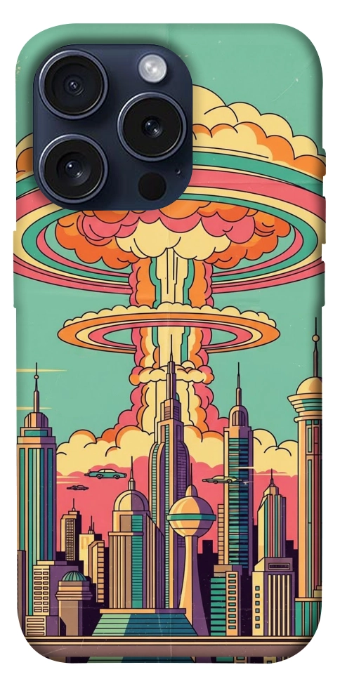 Чохол Сolorful explosion для iPhone 15 Pro