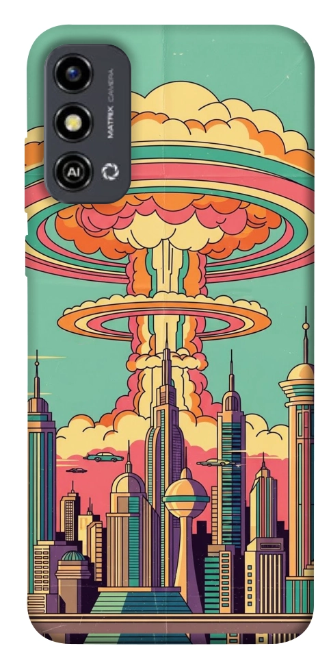 Чохол Сolorful explosion для ZTE Blade A53