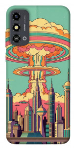 Чехол Сolorful explosion для ZTE Blade A53
