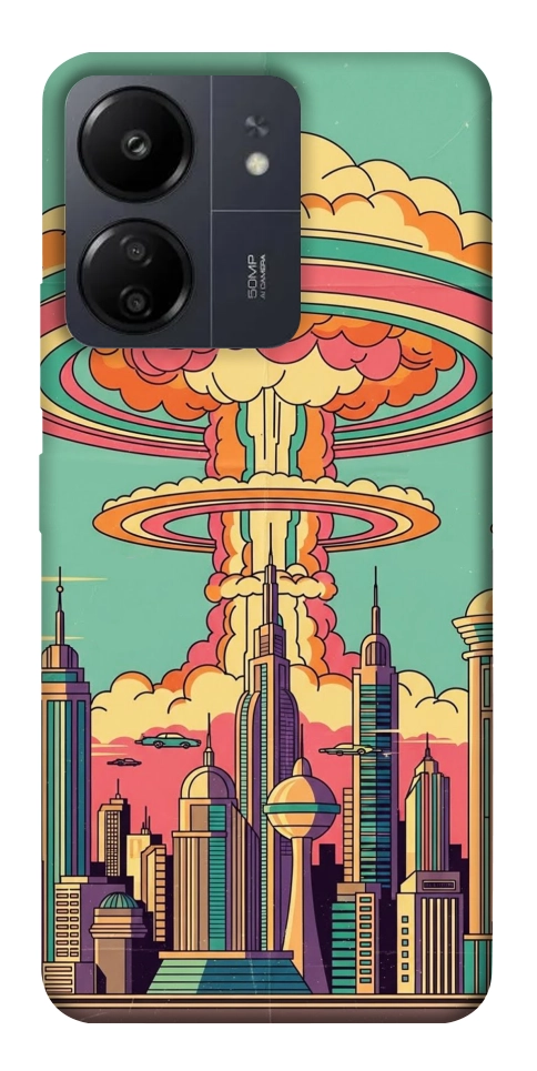 Чехол Сolorful explosion для Xiaomi Redmi 13C