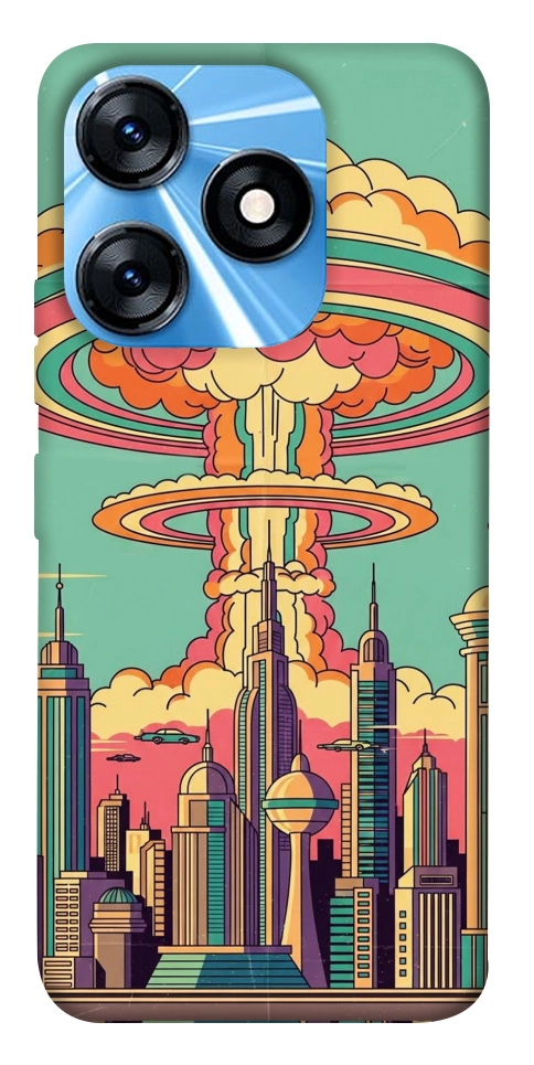 Чохол Сolorful explosion для TECNO Spark 10