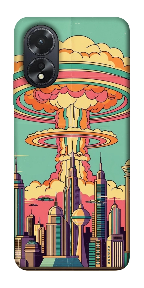 Чехол Сolorful explosion для Oppo A38
