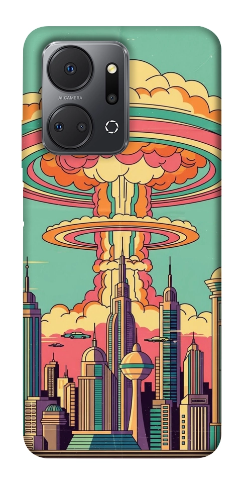 Чехол Сolorful explosion для Huawei Honor X7a