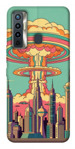 Чехол Сolorful explosion для TECNO Camon 17