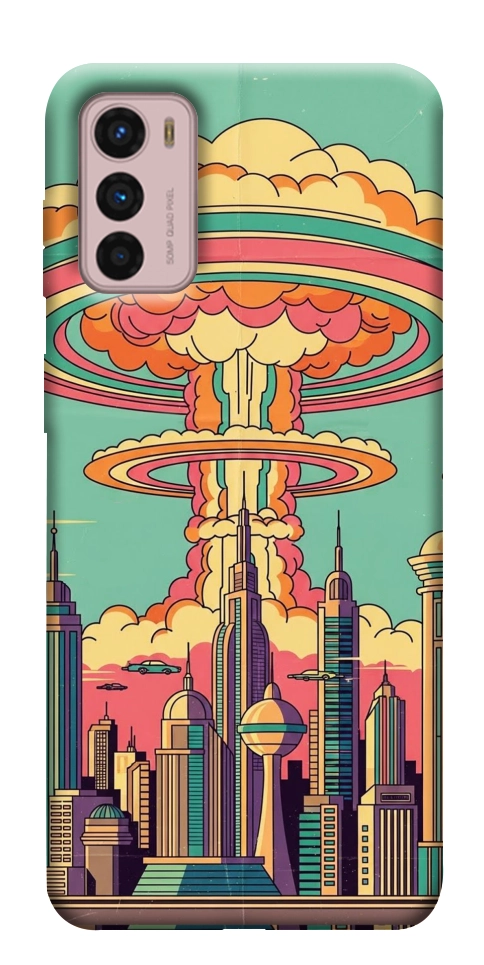 Чехол Сolorful explosion для Motorola Moto G42