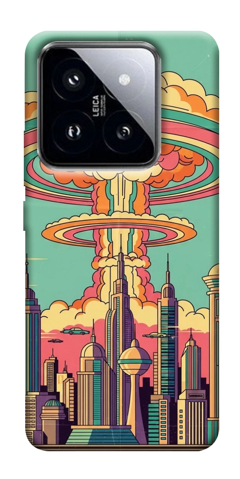 Чехол Сolorful explosion для Xiaomi 14 Pro