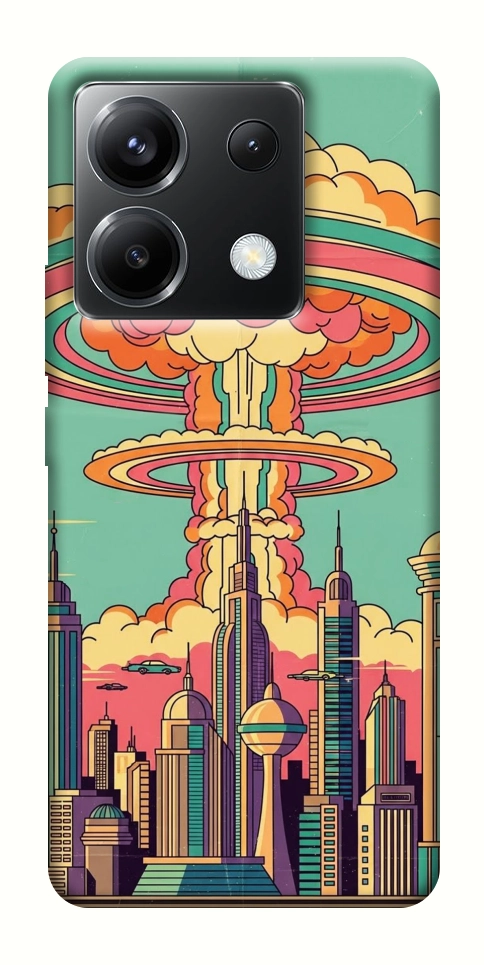 Чехол Сolorful explosion для Xiaomi Poco X6