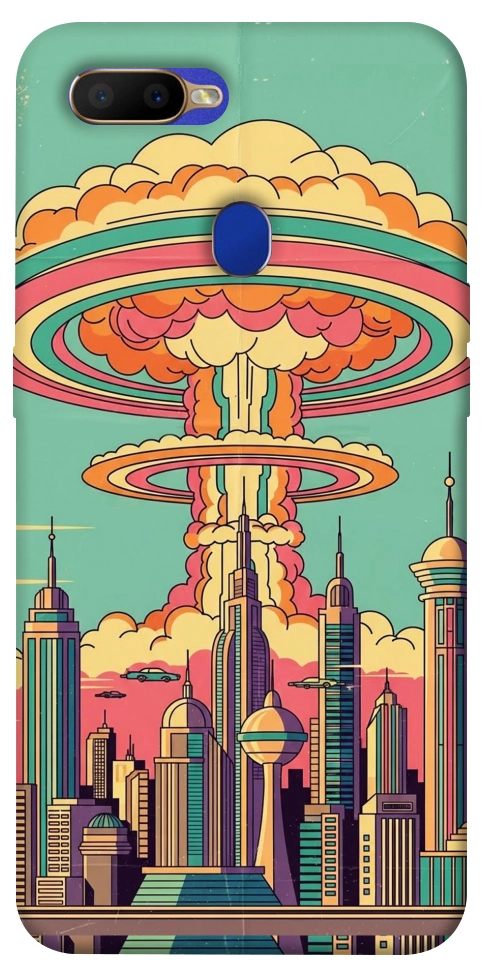 Чохол Сolorful explosion для Oppo A7
