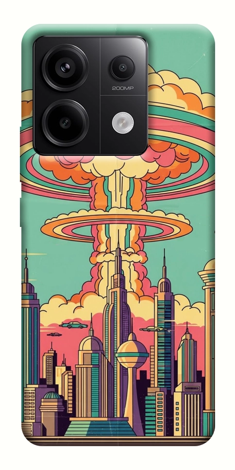 Чехол Сolorful explosion для Xiaomi Redmi Note 13 Pro 4G