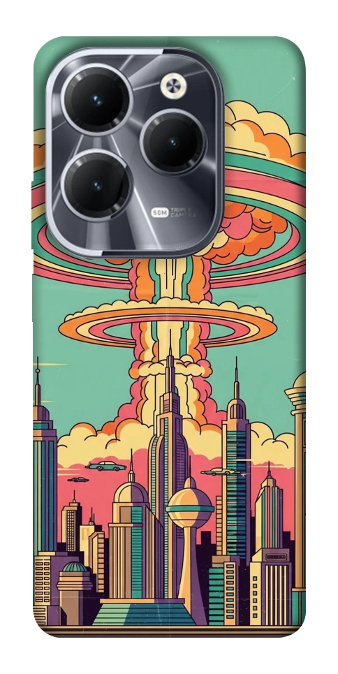 Чехол Сolorful explosion для Infinix Hot 40