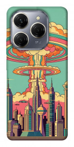 Чехол Сolorful explosion для TECNO Spark 20 Pro